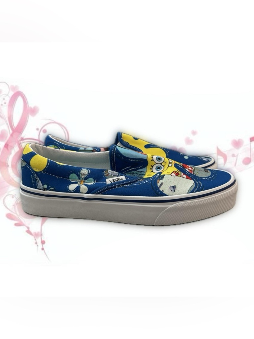 spongebob “alohabob” slip-on vans - Picture 2 of 4